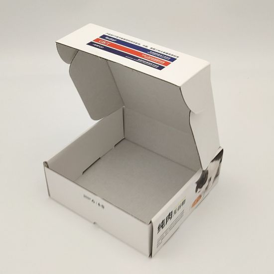 Disposable Kraft Paper Meal Box [Four-Sided Cover ] Food Paper Box