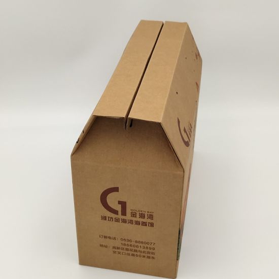 Carton Box Fluting Paper Dry Packing Carton Pet Fruit Box