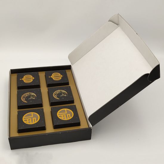 Hotsale Custom Luxury Printing Food Packaging Mooncake Cup Cake Gift Carton Box