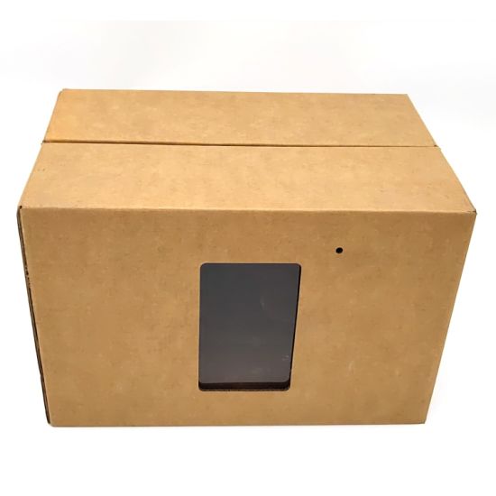 Supplier Custom Brown Folding Printed Coffee Packaging Corrugated Shipping Kraft Paper Box
