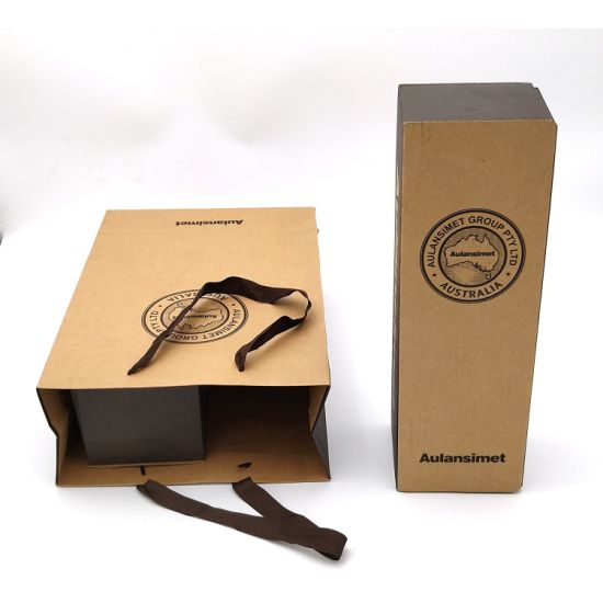 China Factor OEM/ODM Custom Cardboard Packaging Wine Gift Packing Paper Tube Boxes