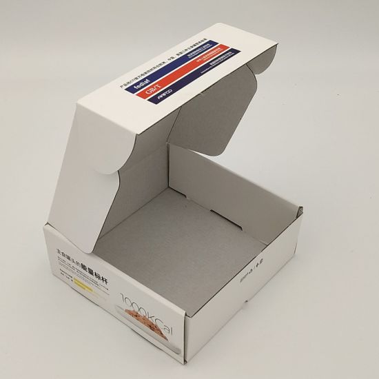 Disposable Take Away Kraft Food Packaging Paper Box for Easy Taking Away