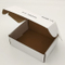 Wholesale Kraft Paper Fry Chicken Hamburger Box Hard Cardboard Takeaway Packaging Box