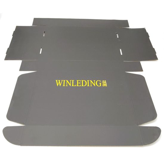 Custom Black Collapsible Cardboard Game Cosmetic Clothes Gift Boxes Christmas Gift Box
