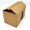 Food Kraft Paper Packing Box with Plastic Window