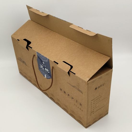 Portable Home Fold Gift Bag Storage Box with Handle