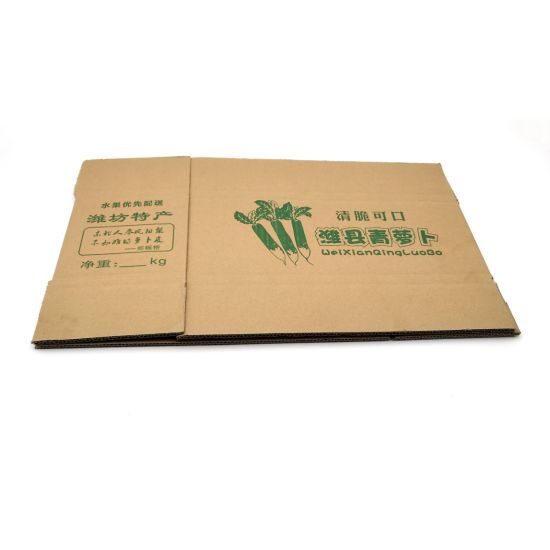Eco-Friendly Vegetable Packaging Transit Carton